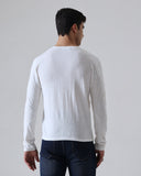 Slim Fit Classic Henley | Ivory