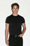 Frank Baby Tee | Black