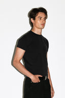 Frank Baby Tee | Black